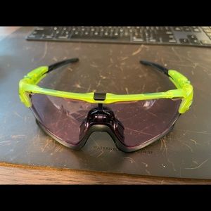 Oakley Jawbreaker Cycling Glasses with Lenses and Case
